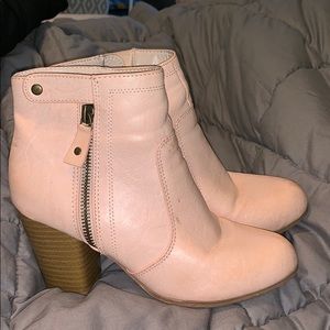 Charlotte Russe Blush booties